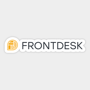 Original Frontdesk Logo Sticker